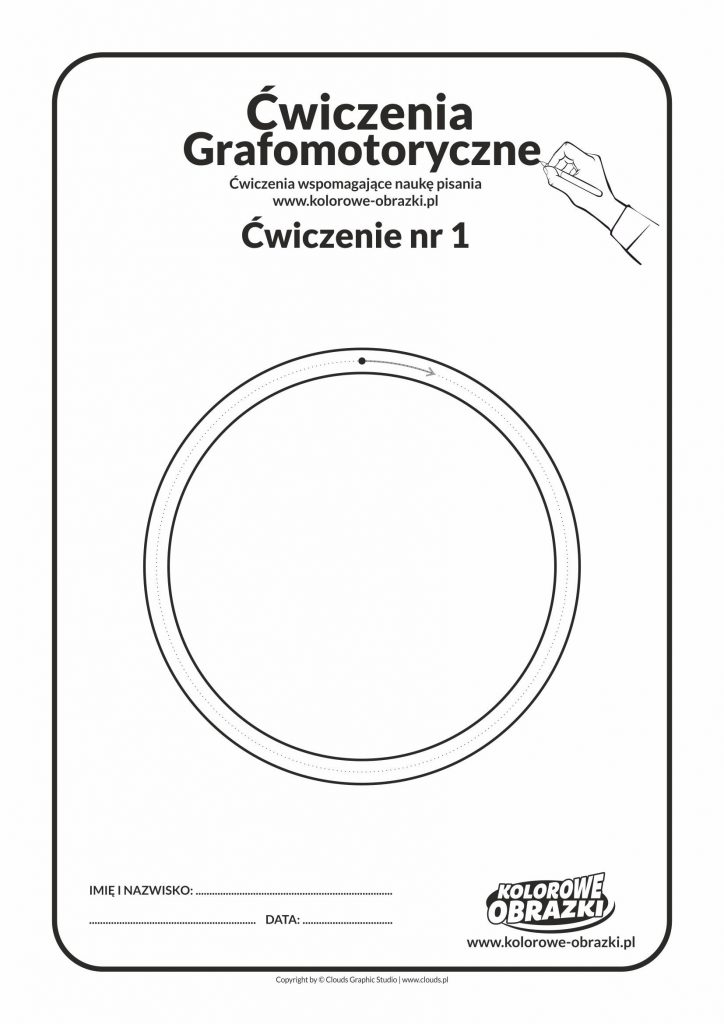 Kolorowanki Dla Dzieci Wiczenie Grafomotoryczne Nr Kolorowanki Dla